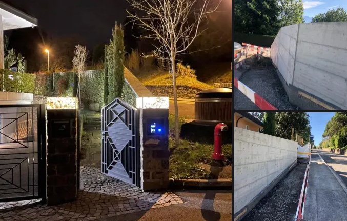 Aménagement extérieur · Murs et accès